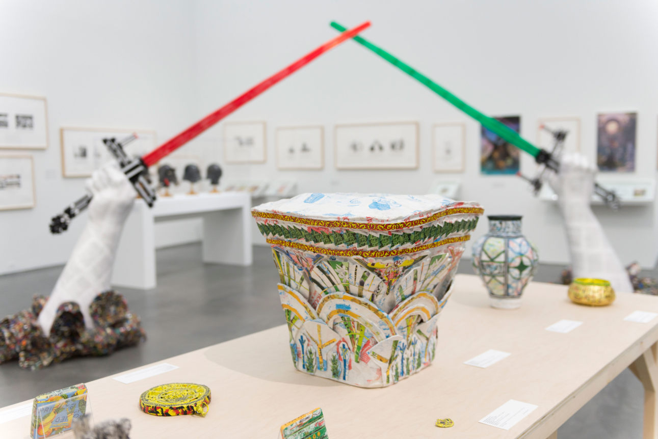 Installation view: Backstroke of the West, Museum of Contemporary Art&nbsp;Chicago,&nbsp;September 16 &ndash; March 4, 2018