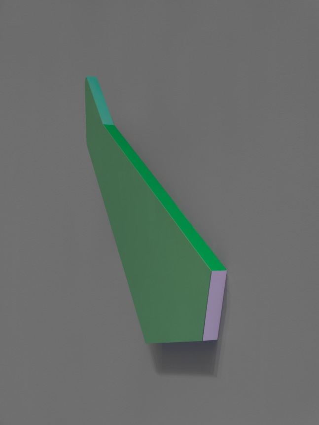 La Grande Jatte (Grass in the shade), 2023, Acrylic on birch plywood panel