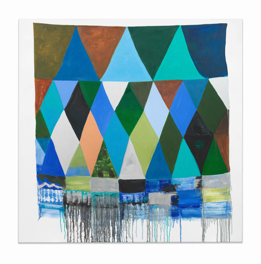 Judy Ledgerwood, Lost In Alaska, 2015