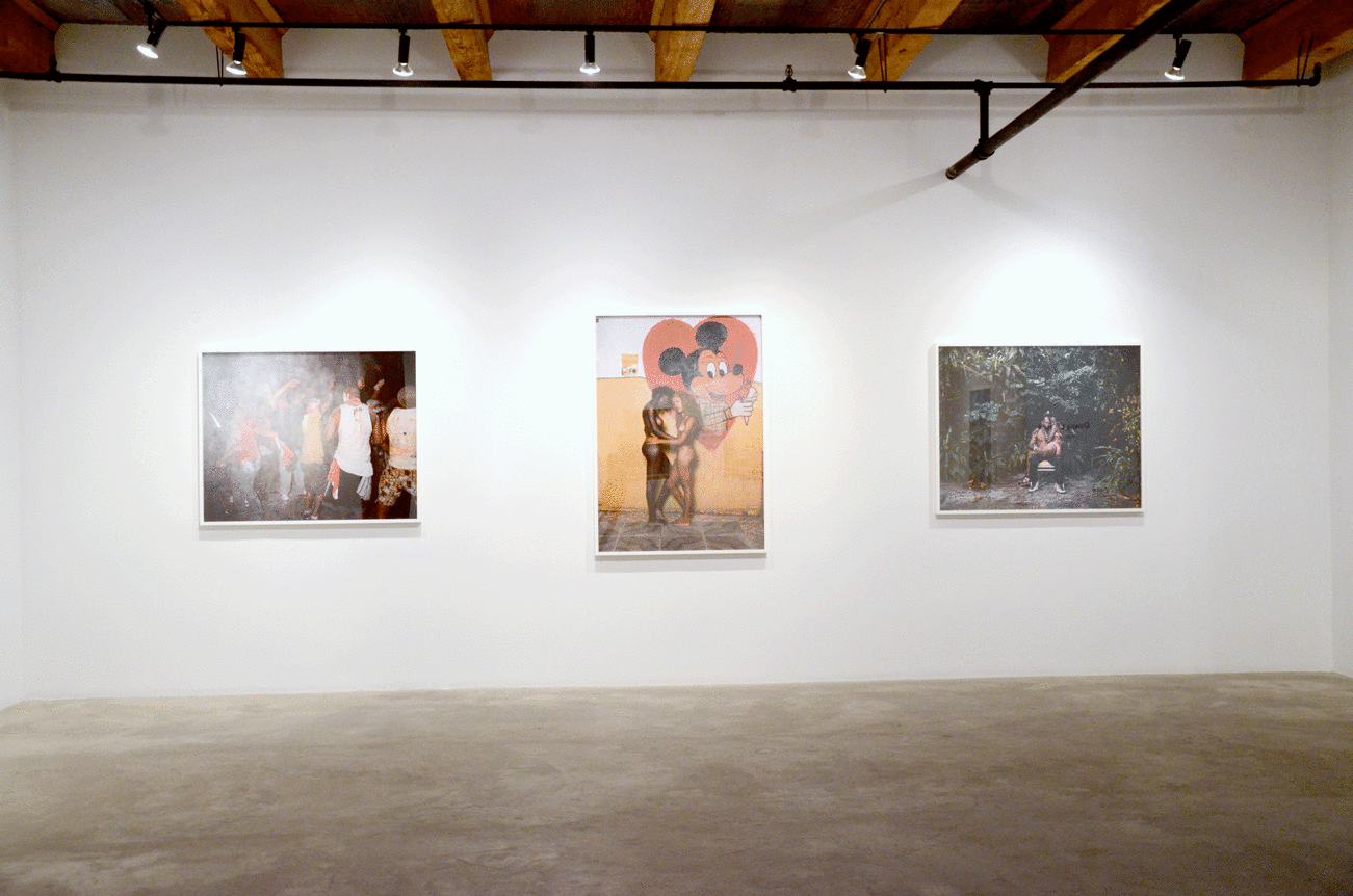 Installation view at Rhona Hoffman Gallery, Deana Lawson, Mother Tongue, 2014