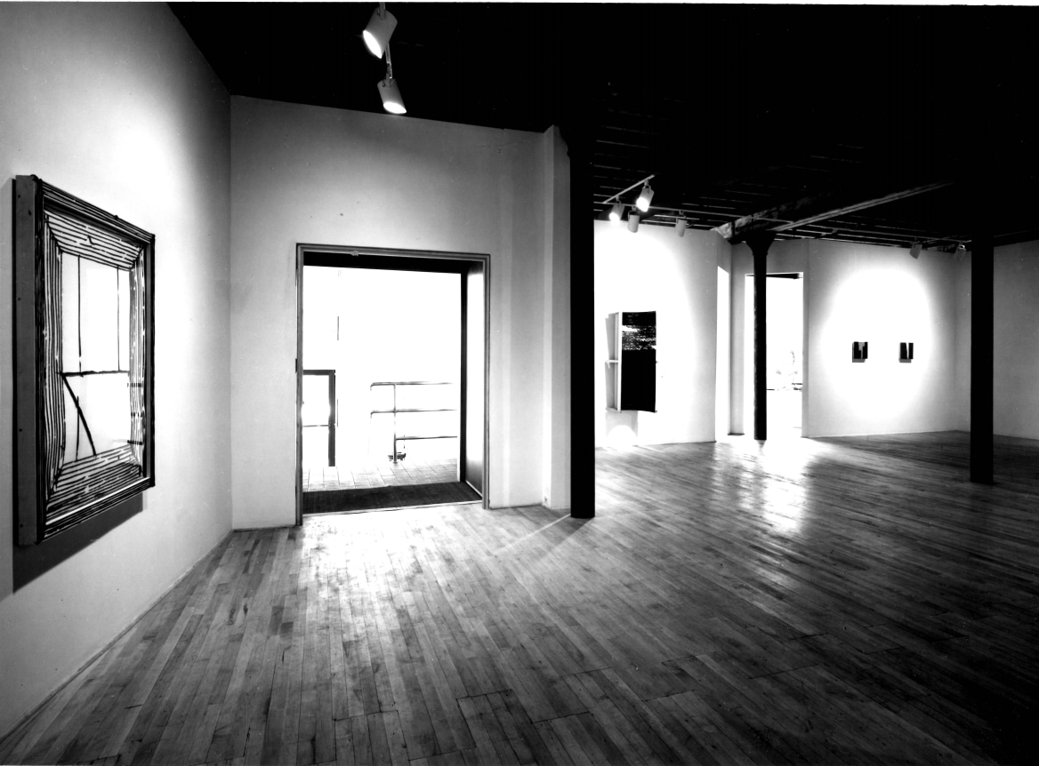 Installation view at Young Hoffman Gallery, Donald Sultan, New Paintings, 1979