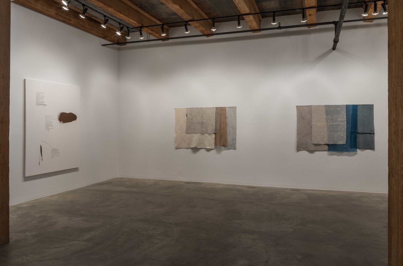 Installation view at Rhona Hoffman Gallery/Martha Tuttle/Cimarron/2017