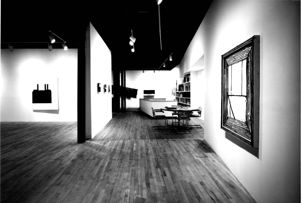 Installation view at Young Hoffman Gallery, Donald Sultan, New Paintings, 1979