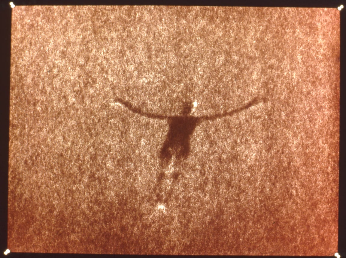 Installation view at Rhona Hoffman Gallery, Micheal Rovner, 1993.