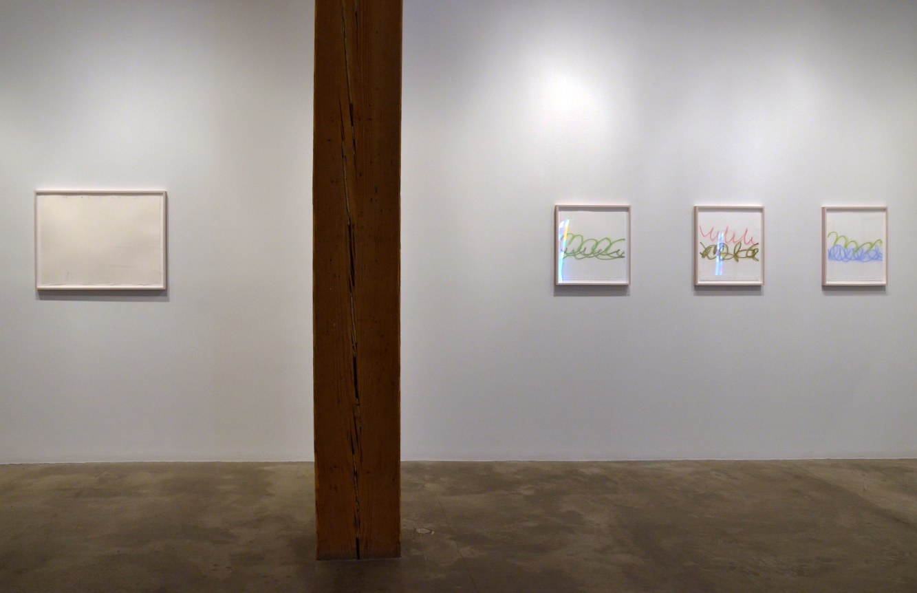 Installation view at Rhona Hoffman Gallery/Spencer Finch/Saturated Light/2016