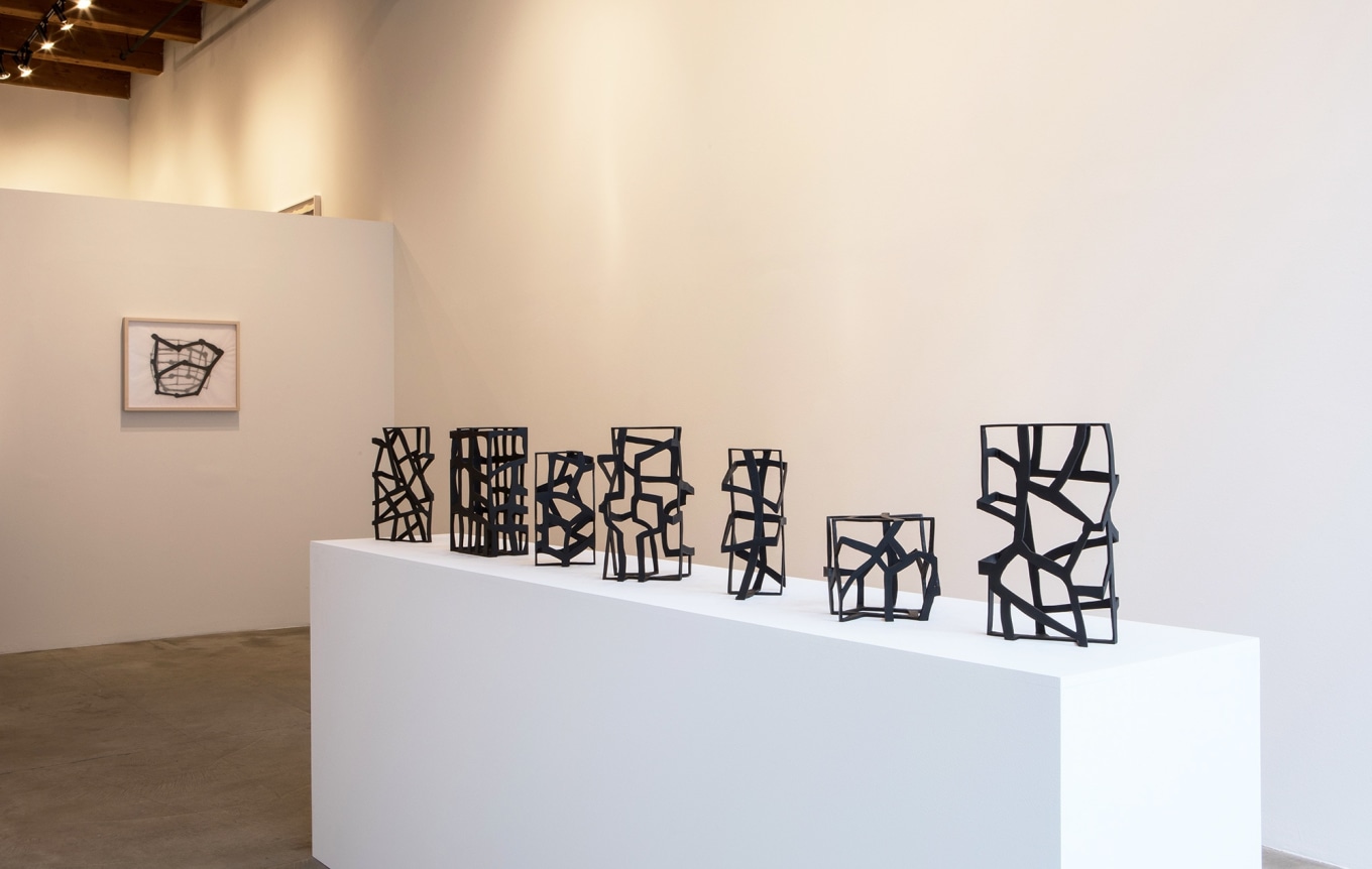 Installation view at Rhona Hoffman Gallery/Susan Hefuna/Cityscapes/2017