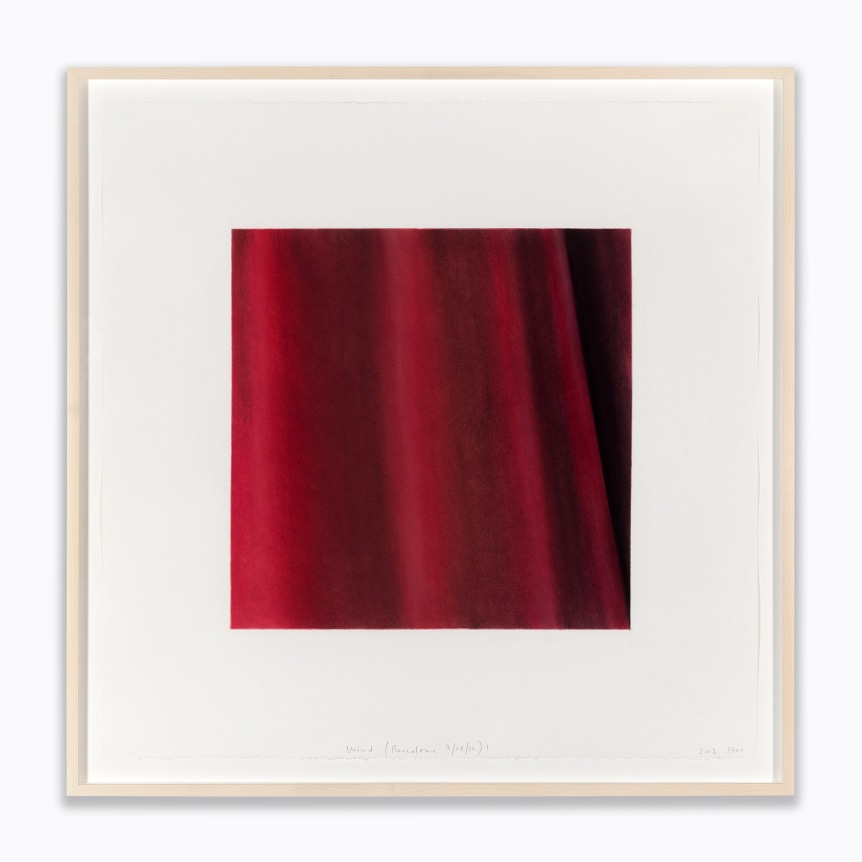 SPENCER FINCH Wind (Barcelona 3/8/12), 2012