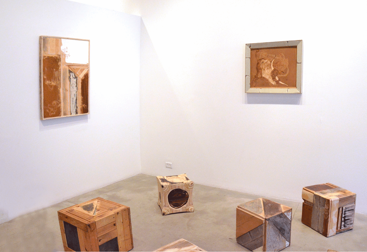 Installation view at Rhona Hoffman Gallery/John Preus/The Relative Appetite of Hungry Ghosts/2016