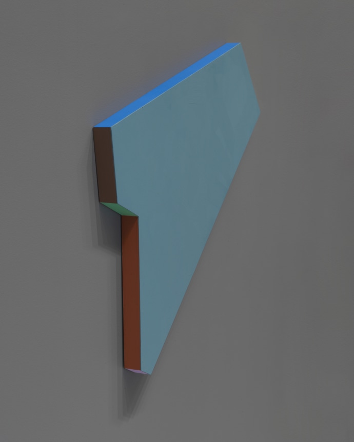 La Grande Jatte (Trumpeter&#039;s hat), 2023, Acrylic on birch plywood panel