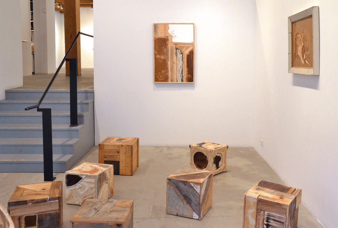 Installation view at Rhona Hoffman Gallery/John Preus/The Relative Appetite of Hungry Ghosts/2016