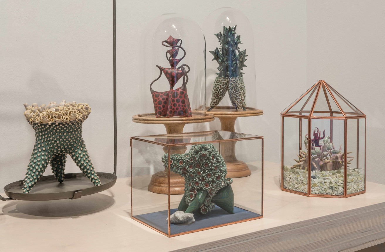 Installation view at Rhona Hoffman Gallery/Chris Garofalo/Precious Fragments exquisite longing/2017-18