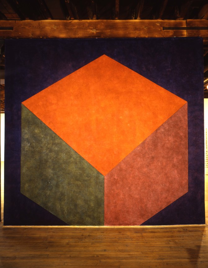 Installation view at Rhona Hoffman Gallery, John M Armleder, Barry X Ball, Larry Bell, Beth Brenner,&nbsp;Michael Corris, Christian Eckart, Peter Halley, Ti Shan Hsu,&nbsp;Donald Judd, Bertrand Lavier, Sherrie Levine, Sol LeWitt,&nbsp;John McCracken, Olivier Mosset, Steven Parrino, Wallace &amp;amp; Donohue&nbsp;Gerwald Rockenschaub, Robert Ryman, Robert Smithson,&nbsp;Mark Stahl, the Starn Twins, Haim Steinbach, Philip Taaffe,&nbsp;Primary Structures, 1987.