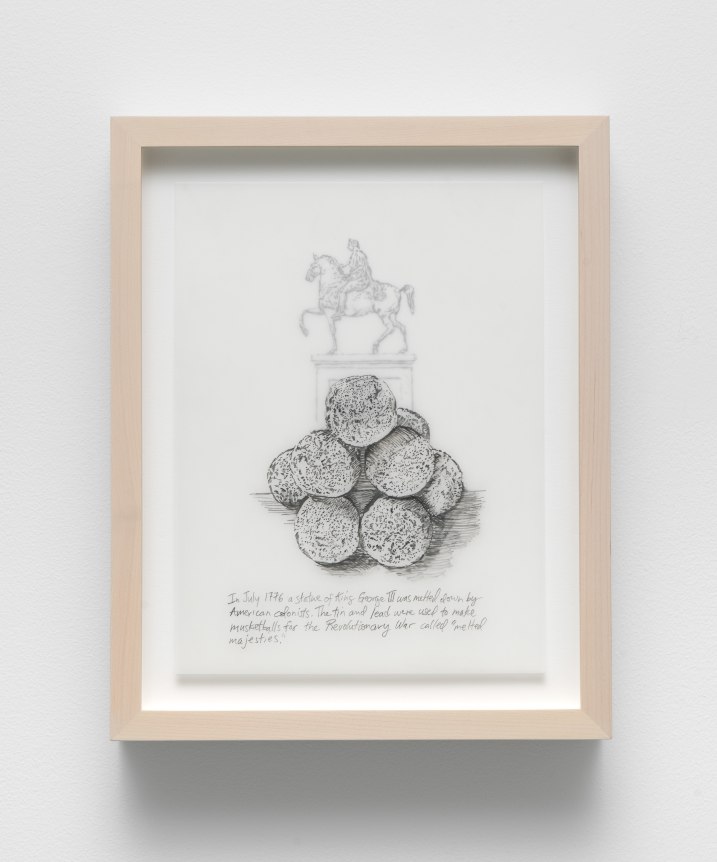 Monuments in Spolia 5, 2022, Pencil on vellum