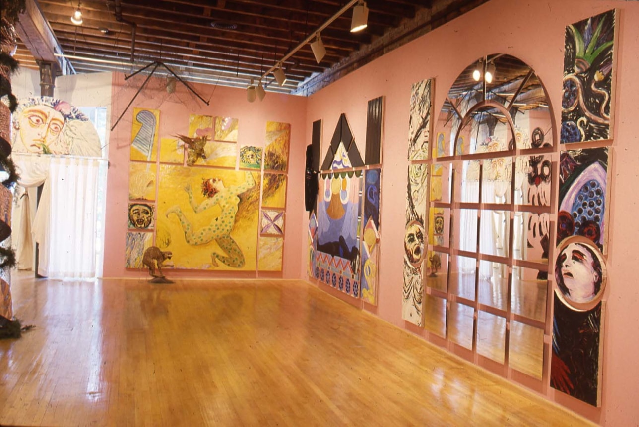 Installation view at Rhona Hoffman Gallery, Irene Seigel and Thomas Beeby, Rooms, 1981