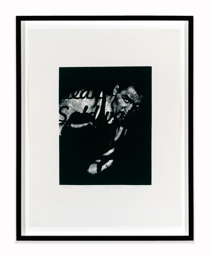 Ed&nbsp;Paschke, Open Karate, 1968-69. Color silkscreen, 26 x 20.25 inches.