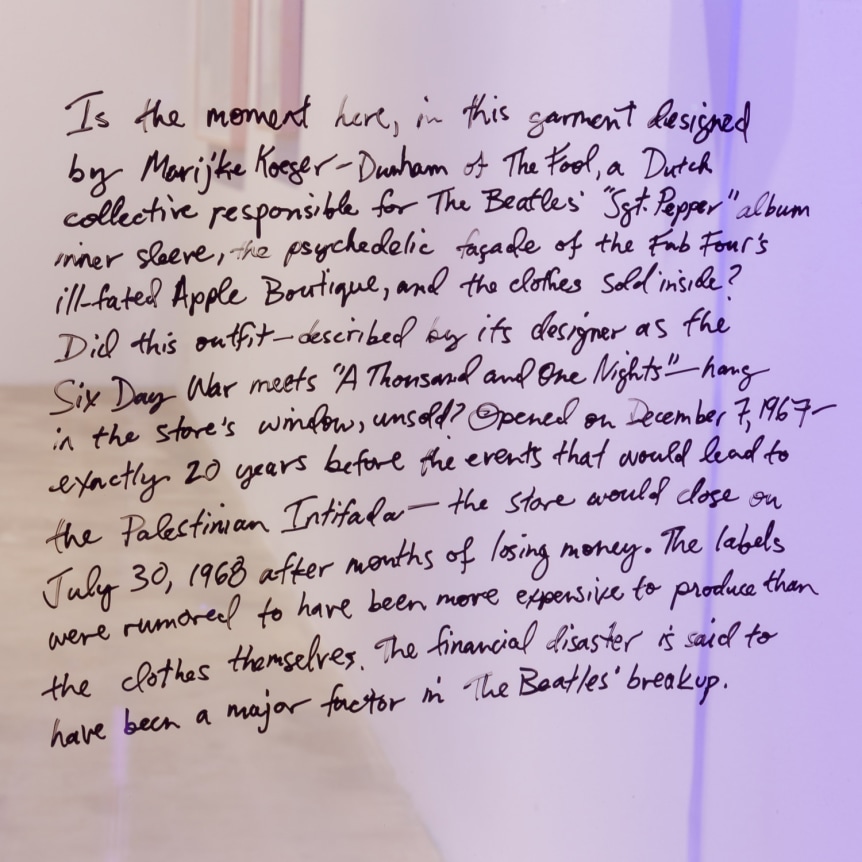 Installation view at Rhona Hoffman Gallery, Michael Rakowitz, The Breakup, 2014