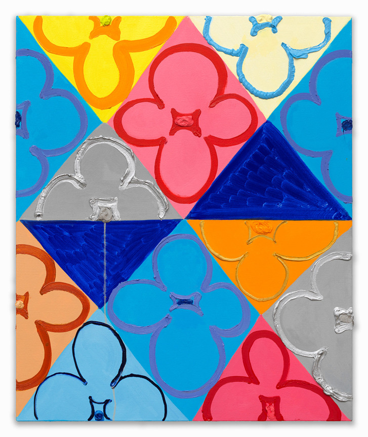 Judy Ledgerwood, Always an Angel, 2023