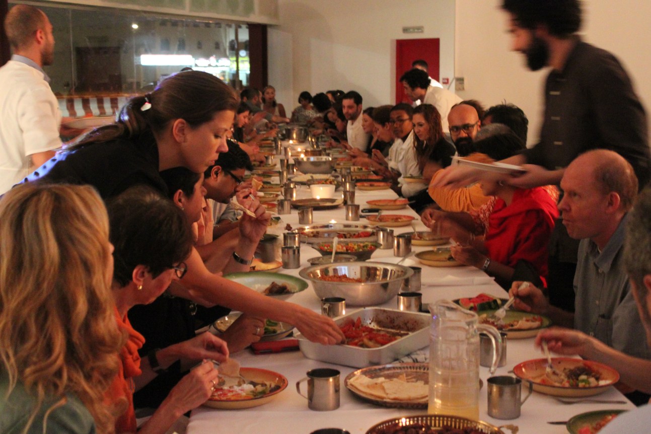 Installation view: Michael Rakowitz:&nbsp;Dar Al Sulh, Dubai,&nbsp;May 1 &ndash; 7, 2013.