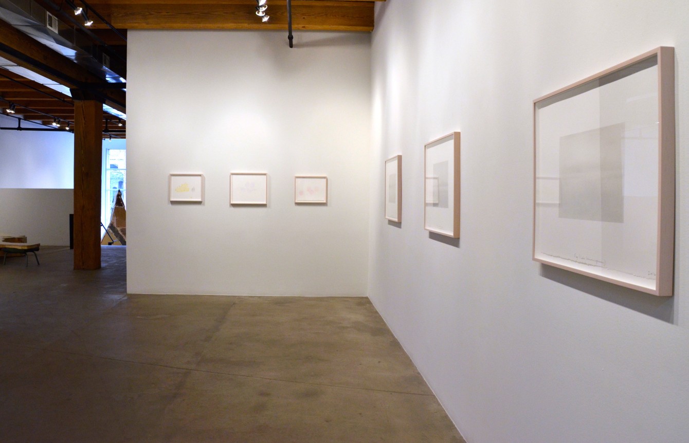 Installation view at Rhona Hoffman Gallery/Spencer Finch/Saturated Light/2016