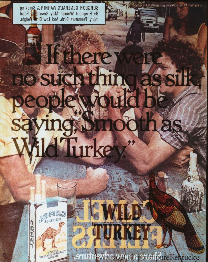 Robert Heinecken/If There Were No Such Thing (from &quot;Whiskey and Cigarettes&quot;)/1990/Silver dye bleach print