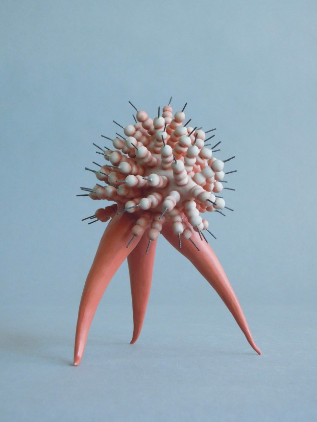 Chris Garofalo, ho phatloha ho hoholod, 2017, Porcelain with underglaze and nichrome wire