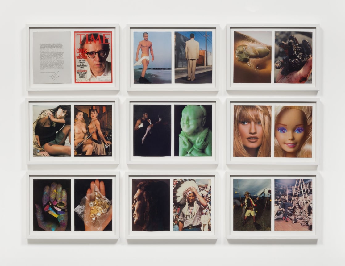 Robert Heinecken.&nbsp;&nbsp;Revised Magazine: Woody Allen - Cries Whispers,&nbsp;1993.&nbsp; 20 double-sided pages, each 10/5 x 7.625 inches.&nbsp;&nbsp;