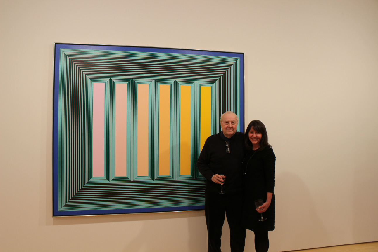 Richard Anuszkiewicz and Loretta Howard