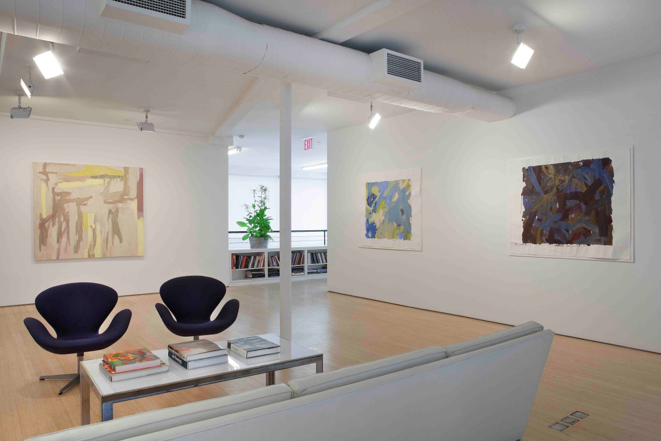 leah durner soft abstract painting