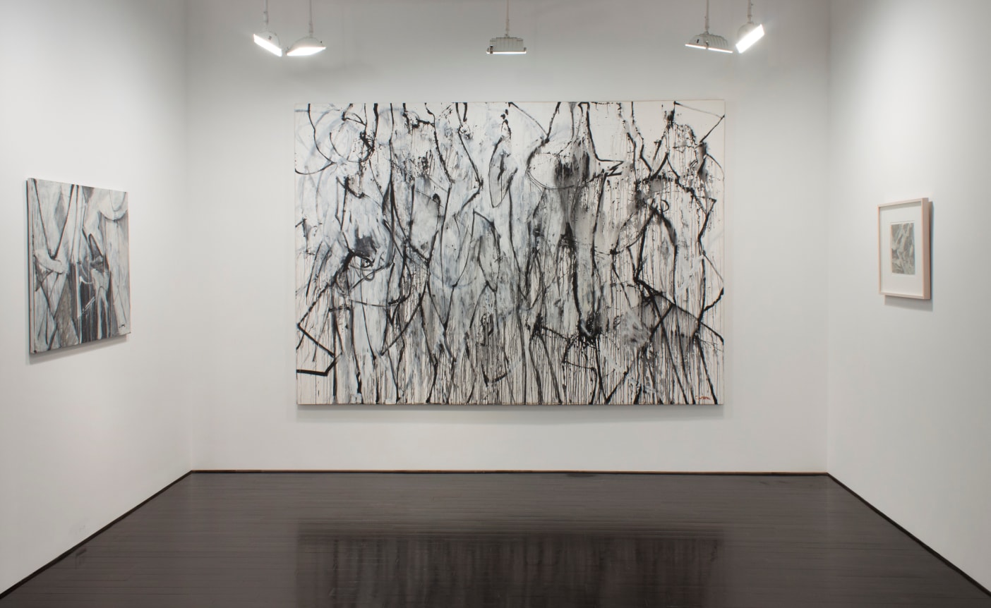 nicolas carone black and white abstract