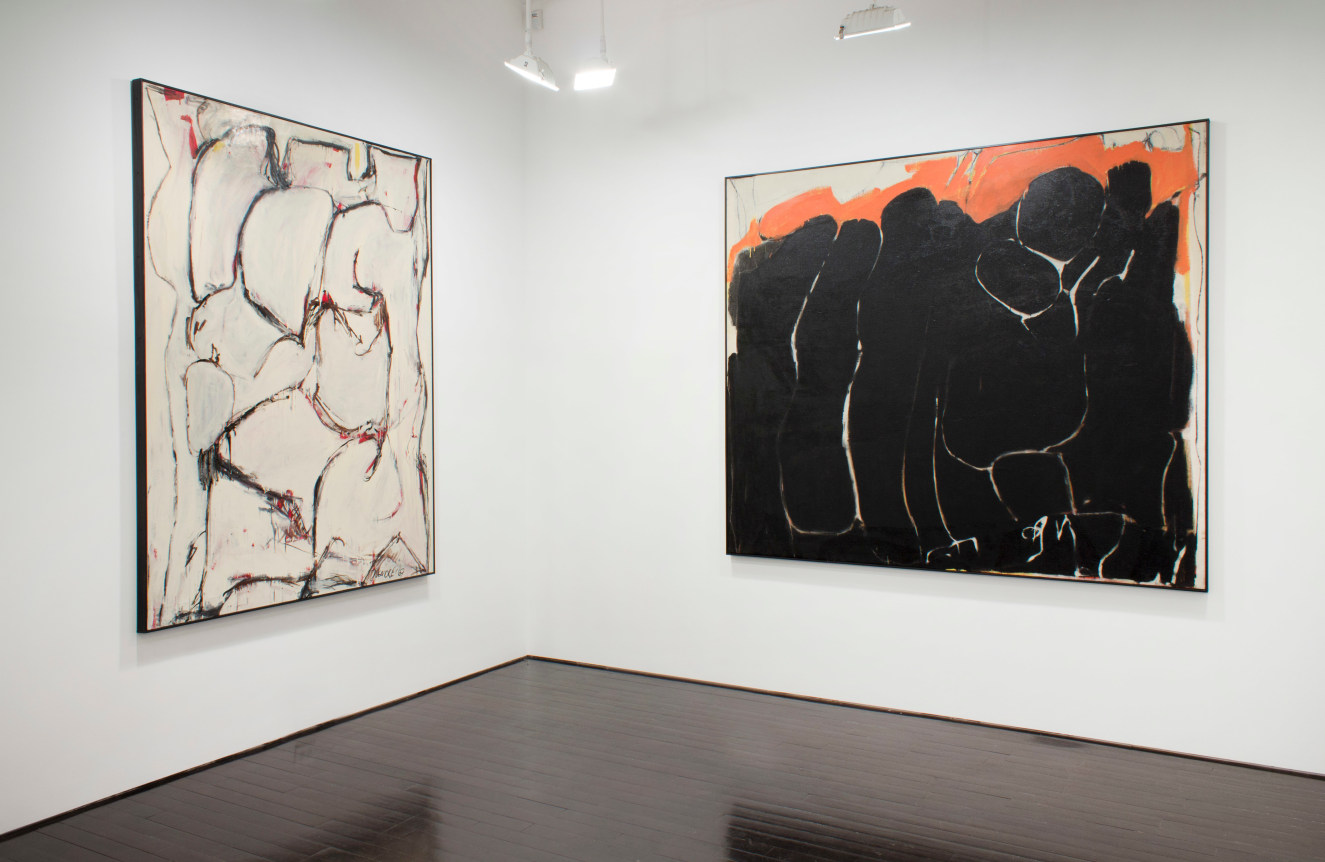 edward dugmore, abstract expressionist paintings, series x, untitled 14