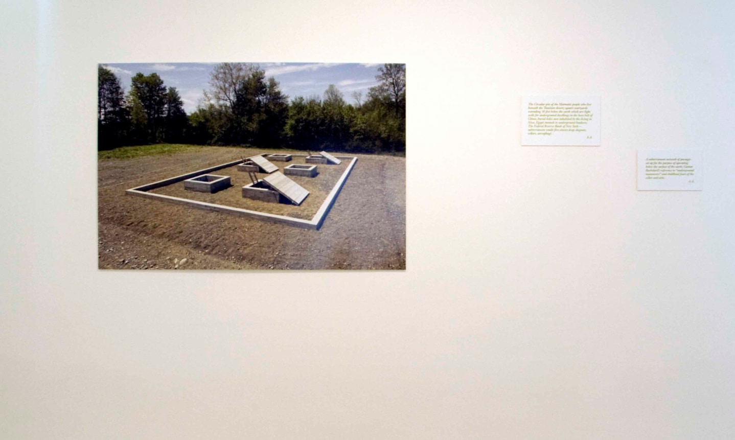 Alice Aycock: A Simple Network of Underground Wells and Tunnels