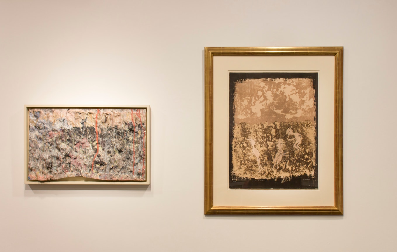 Jean Dubuffet &amp; Larry Poons: Material Topographies