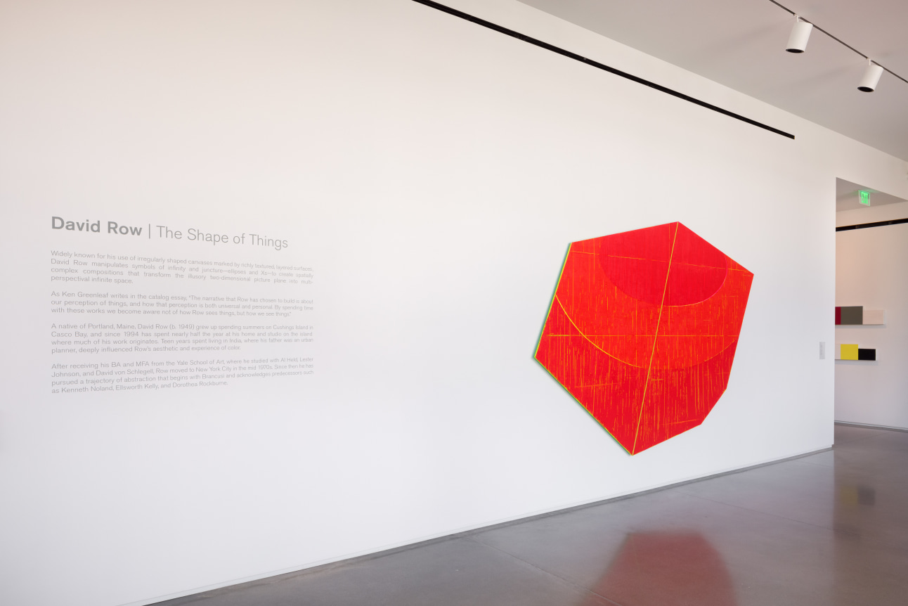 David Row: The Shape of Things, at Center for Maine Contemporary Art