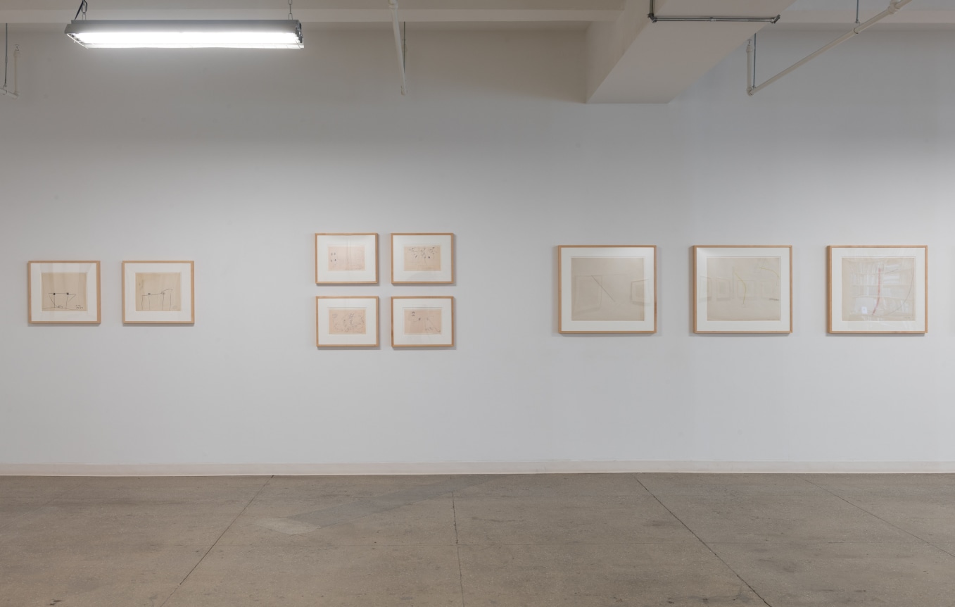 Installation View, Keith Sonnier: Drawings,&nbsp;24 WEST 40