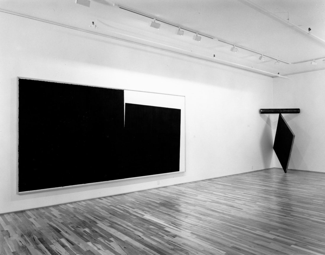 Installation view, Bruce Nauman, Richard Serra, 578 BROADWAY