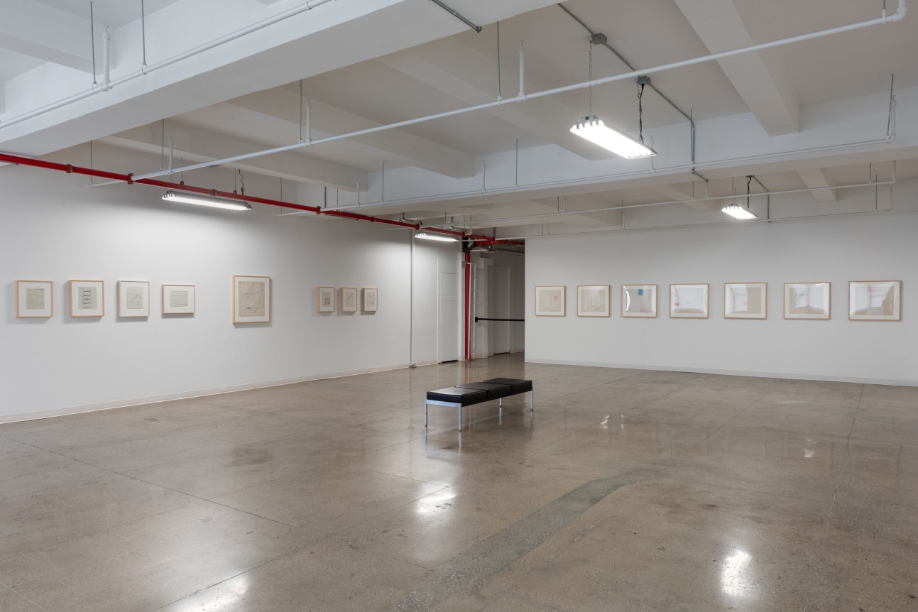 Installation View,&nbsp;Keith Sonnier: Drawings,&nbsp;24 WEST 40