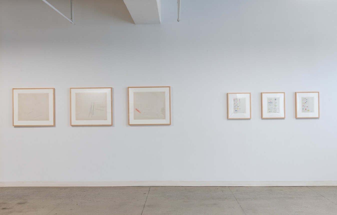 Installation View,&nbsp;Keith Sonnier: Drawings,&nbsp;24 WEST 40