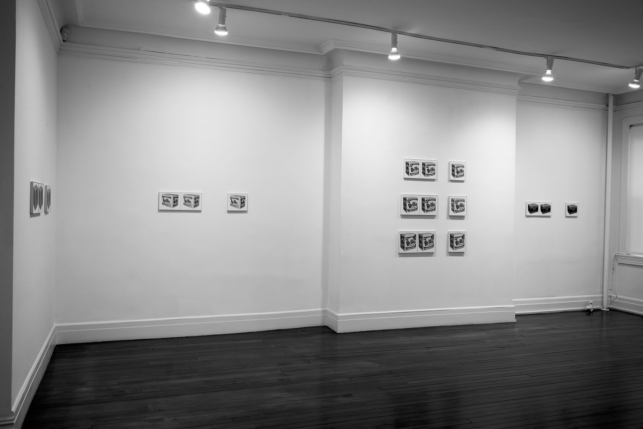 Installation view, Richard Pettibone: Paintings of Sculptures, 18 EAST 77