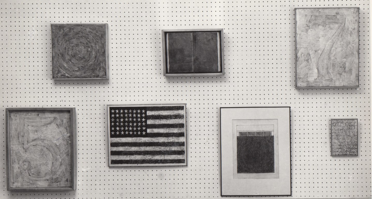 Installation view, Jasper Johns, 4 EAST 77