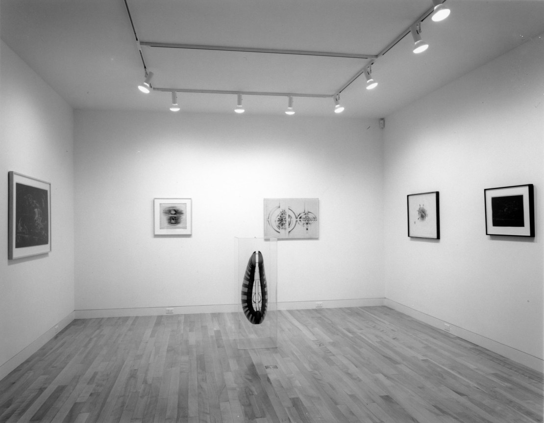 Installation view, Lee Bontecou 1958 &ndash; 1972, 59 EAST 79