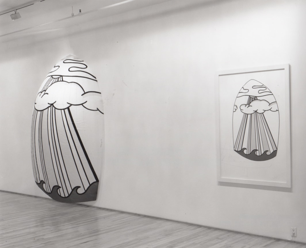 Installation view, Roy Lichtenstein: Pact 95 Art for 'Young America', 578 BROADWAY