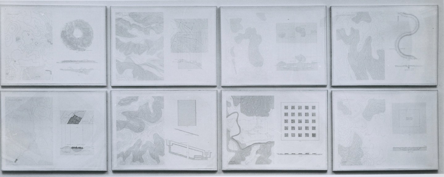 Installation view, Robert Morris: Earthworks Projects, 4 EAST 77