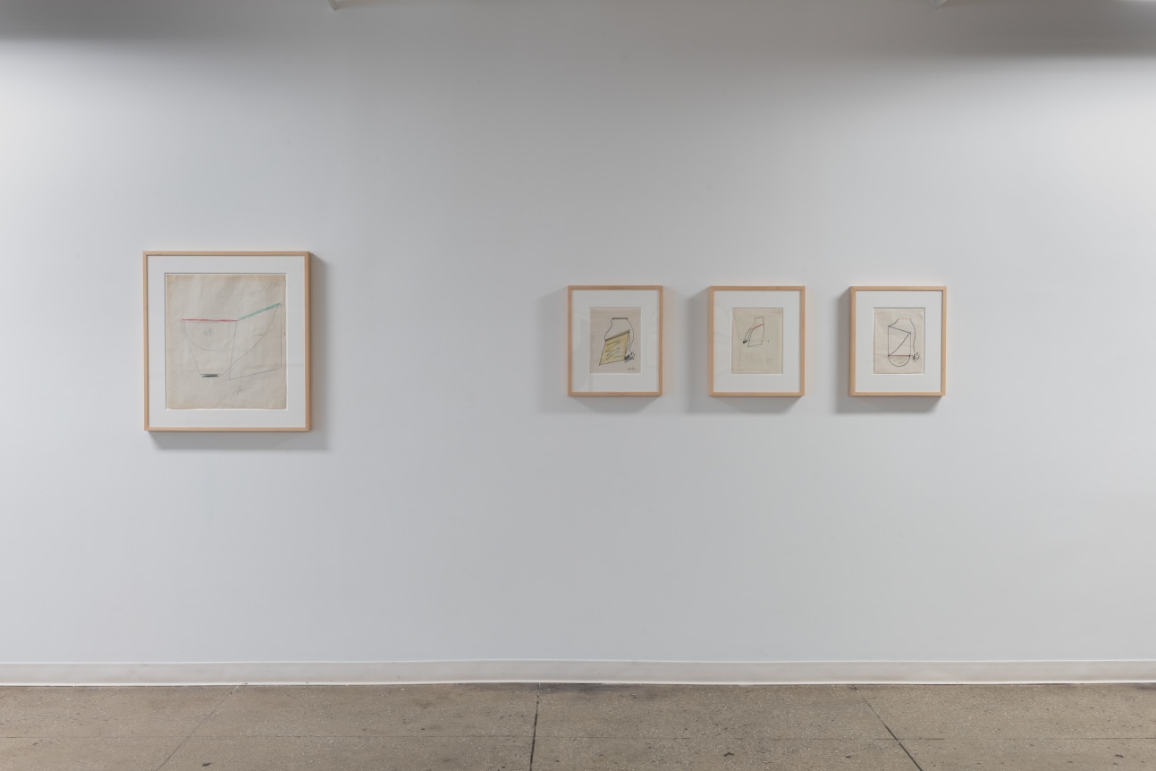 Installation View, Keith Sonnier: Drawings,&nbsp;24 WEST 40