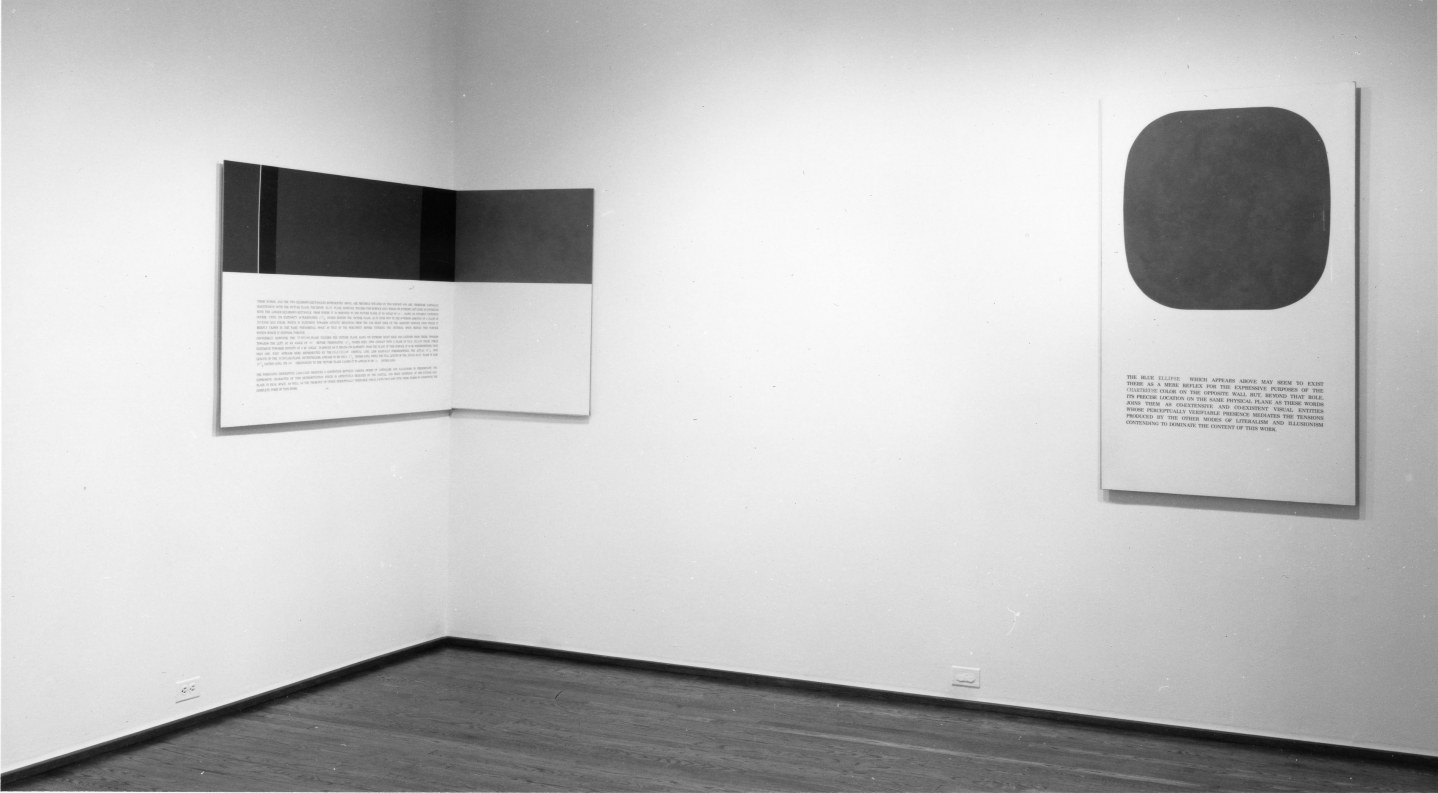 Installation view, Douglas Huebler: Mediations, 420 WEST BROADWAY