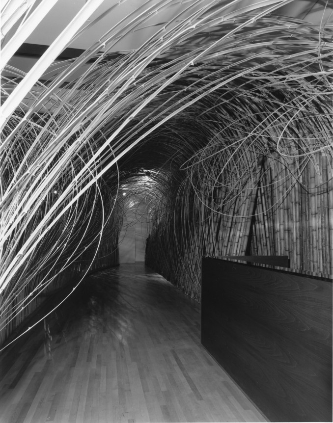Installation view, Hiroshi Teshigahara: Echizen Ware, 65 THOMPSON