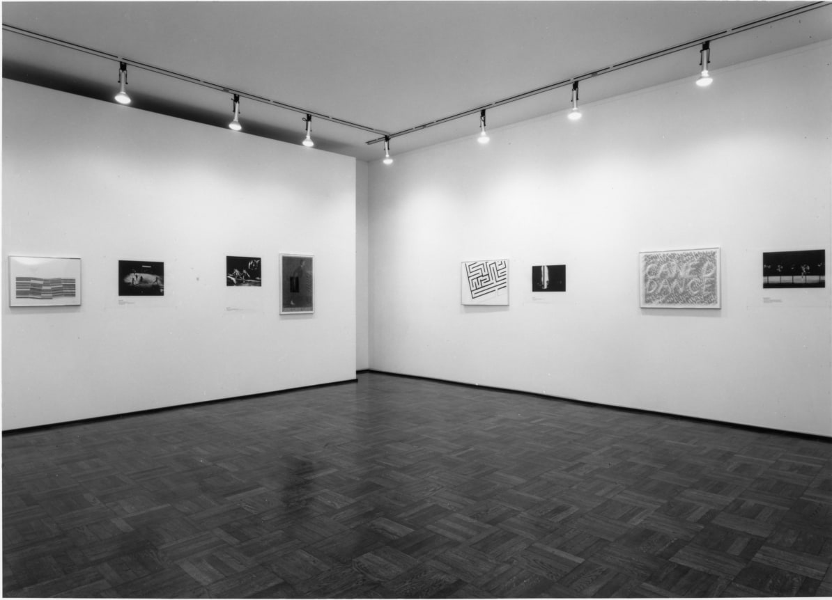 Installation view, Benefit Exhibition for the Merce Cunningham Portfolio, 4 EAST 77