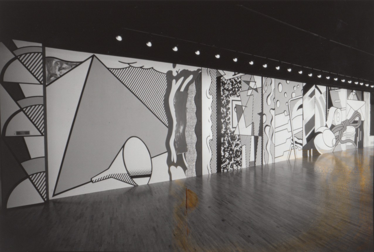 Installation view, Roy Lichtenstein: Greene Street Mural, 142 GREENE