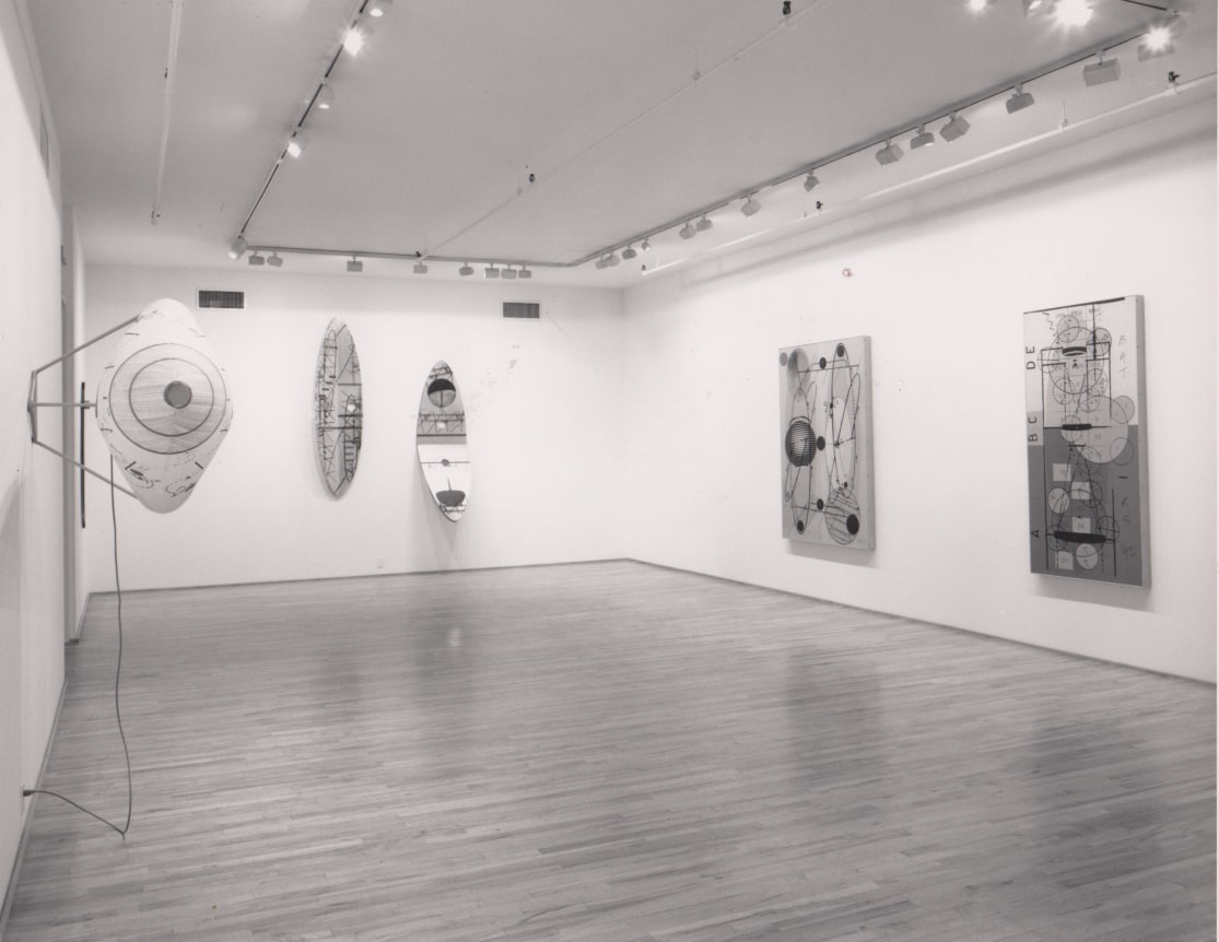 Installation view, Keith Sonnier: Prints, Drawings &amp; Multiples, 578 BROADWAY