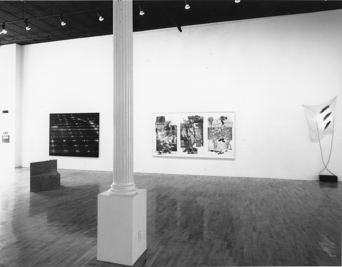 Installation view, Art Against AIDS, 142 GREENE