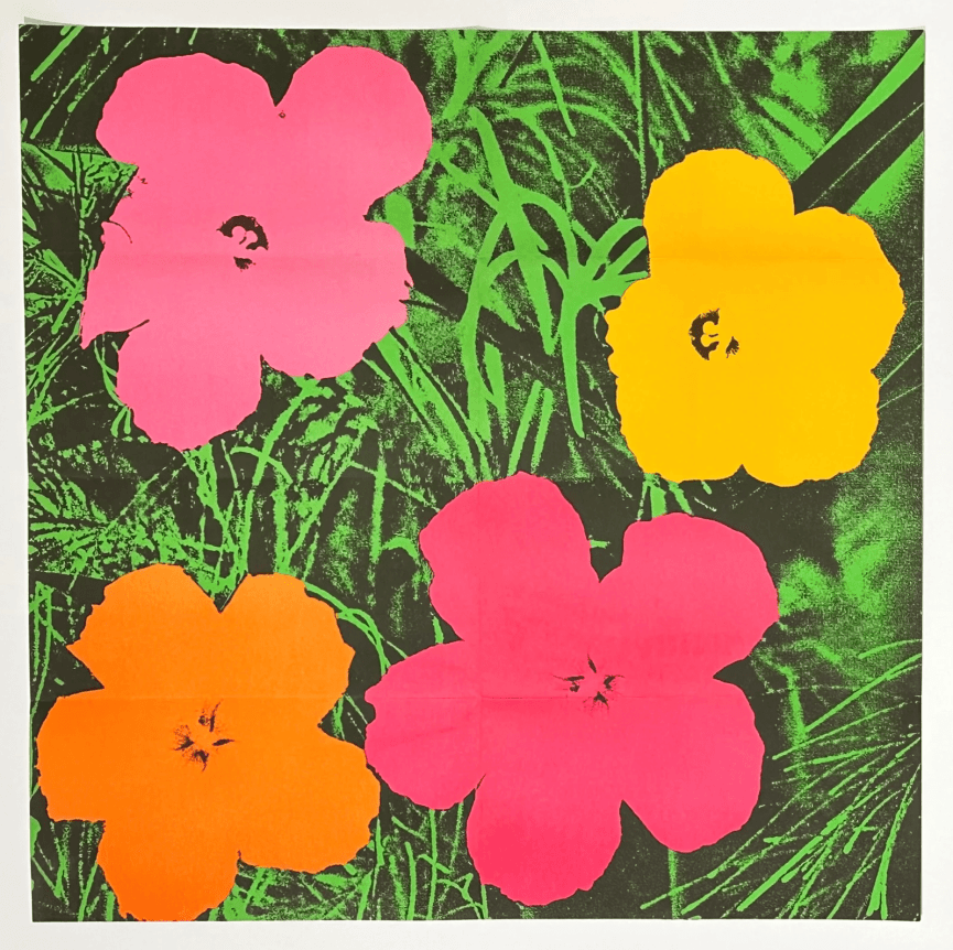Exhibition Announcement,&nbsp;Andy Warhol (inside)